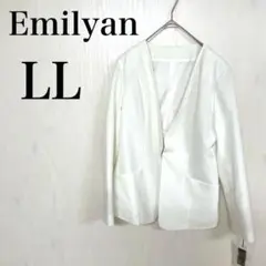 Emilyan レディース LL きれいめ 羽織り ジャケットのサムネイル