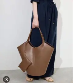 美品 slobe iena スローブ イエナ ラウンドビッグトートバッグ - メルカリ