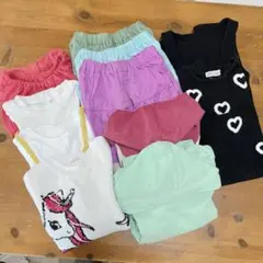 子供服 サイズ120 女の子　トレーナー3枚Tシャツ 2枚ワンピース1枚その他！