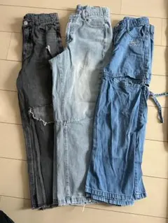 140cm デニム　3点セット