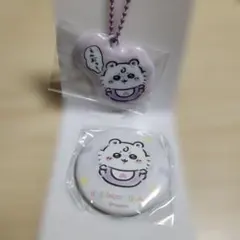 ちいかわBaby トレーディングPVCぷっくりキーホルダー &缶バッチ モモンガ