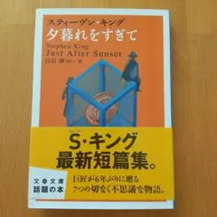 夕暮れをすぎて