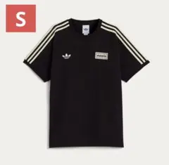 adidas oasis ブラック Tシャツ