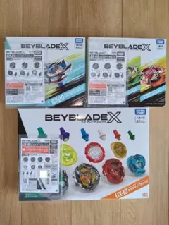 ベイブレードX 【空き箱・取説】ドランダガーデッキセット カスタマイズセットU