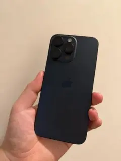 【カメラ音なしモデル】iPhone 15 Pro Max ブルー本体 値引相談可