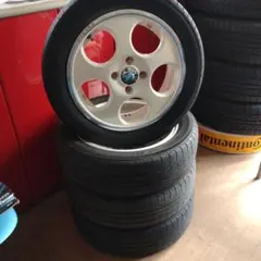 ハイペリオン　ポポロ15インチアルミタイヤセット　165/60R15　カワイイ！のサムネイル