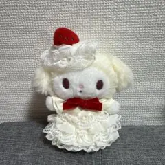 新品タグ付　マイメロディ ショートケーキ　マスコット