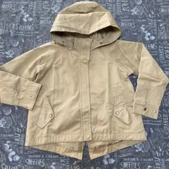 セール⭐️ビームス　 ベージュ ジャケット　130 ショートモッズコート　ブルゾン