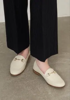 LE TALON GRISE ルタロン レザービットバブーシュ 23.5