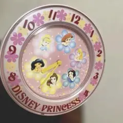 〈匿名配送〉【早い者勝ち】ディズニープリンセス掛け時計☆SEIKO ピンク