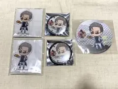 刀剣乱舞　アニメイトカフェ　山鳥毛　缶バッジ　コースター