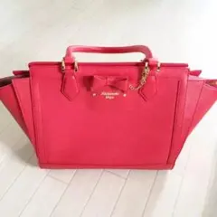 サマンサベガ リボンパスケース付きトートバッグ