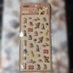 Disney チップとデール プクプクシール