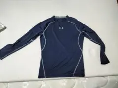 Under Armour ネイビー 長袖 アンダーシャツ