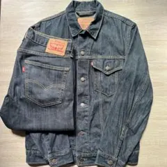 リーバイス　デニムセットアップ　濃紺　ブルーブラック　505