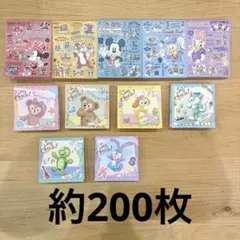 ディズニー メモ帳 まとめ売り ダッフィーアンドフレンズ ミッキー