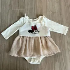 petit main ミニービスチェ付き　ワンピース