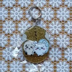 ちいかわ ラメアクリルキーホルダー5 アクキー パレード ラッコ モモンガ