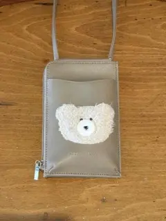 ほっこりモコモカスマホショルダー