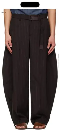 sacai 26SS Suiting Pants Gray Size 0 - メルカリ