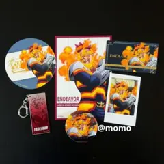 ヒロアカ 東急コラボ エンデヴァー コースター 箔押しカードキーレプリカ