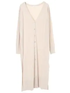 新品 AMERICAN HOLIC Vネック 脇スリット ロング カーディガン