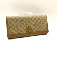 セリーヌ CELINE マカダム がま口 トリオンフ 長財布　(0139)
