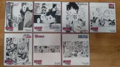 ジャンプフェア アニメイト ミニ色紙 特典 ジョジョ ブラッククローバー ワンピ