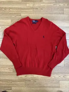 ラルフローレン　ビンテージのラグランセーター