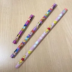 ディズニー　鉛筆　3本
