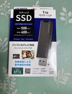 中古品】I-O DATA SSPK-UT1 スティックSSD 1TB - メルカリ