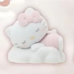 しろふわ雲でおひるね マスコット ハローキティ