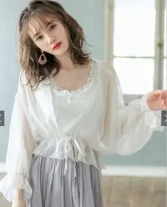 GRL シフォンシアーカーディガンのサムネイル