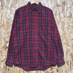 カナダ製 LLBean ネルシャツ 90s 00s