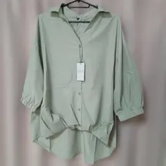 新品タグ付】alcali アルカリ 五分袖シャツ ベージュ - メルカリ