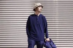 最終値下げ　白　nonnative CLERK HENLEY NECK TEEのサムネイル