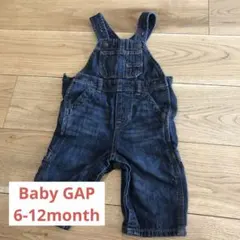 GAP ベビー　デニム　オーバーオール　6-12m