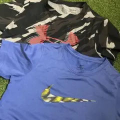 ナイキ アンダーアーマー ドライシャツ2枚セット 140