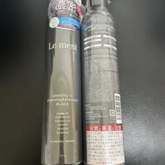 Le ment スパークリングオイル クレンジング＆シャンプー ブラック 2本