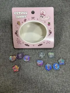 エスターバニー Esther bunny おはじきシール 10個
