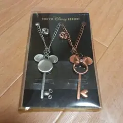東京ディズニーリゾート ミッキーミニーのキーチェーン ストーン付き