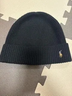 Polo Ralph Lauren 黒 ニット帽 キッズ