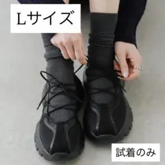 アーバンリサーチ URBAN RESEARCH レースアップバレエスニーカー L