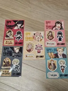 SPY×FAMILY ステッカーシート 5枚セット