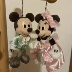 ミッキー ミニー ウェディングドール ぬいぐるみ