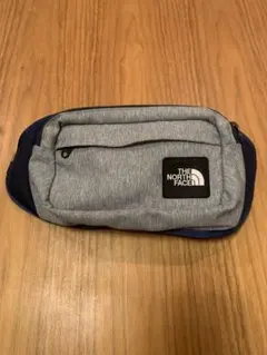 THE NORTH FACE ボディバッグ ウエストポーチ グレー 美品