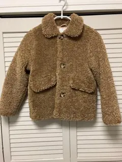ZARA ボア テディベアジャケット アウター 女の子 140cm