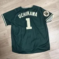 【球団創設80周年/美品】南海ホークス 復刻レプリカユニフォーム L 刺繍 球団創設80周年/美品】南海ホークス 復刻レプリカユニフォーム L 刺繍