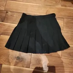 American Apparel ブラックプリーツスカート S
