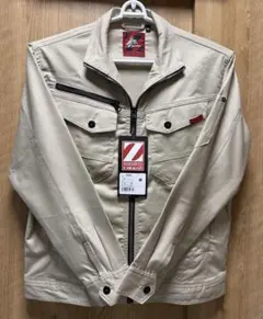 自重堂　作業服ジャンパー　Z-DRAGON　ベージュ　Mサイズのサムネイル
